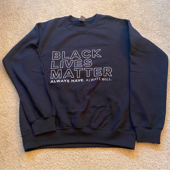 Sweatshirt, Crewneck BLM Black Lives Matter - Picture 1 of 10
